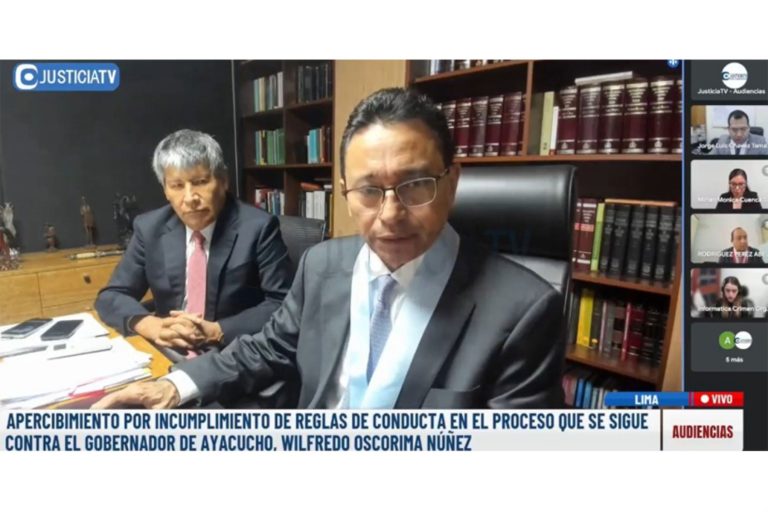 PJ Impuso Advertencia A Gobernador Oscorima Por Incumplimiento De ...