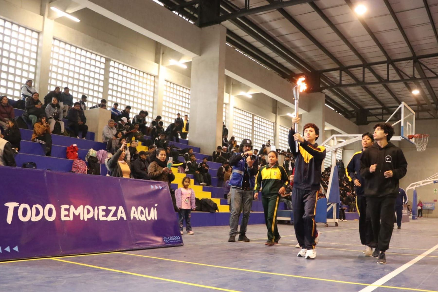 Juegos escolares deportivos 2024 inician su etapa de competencia a